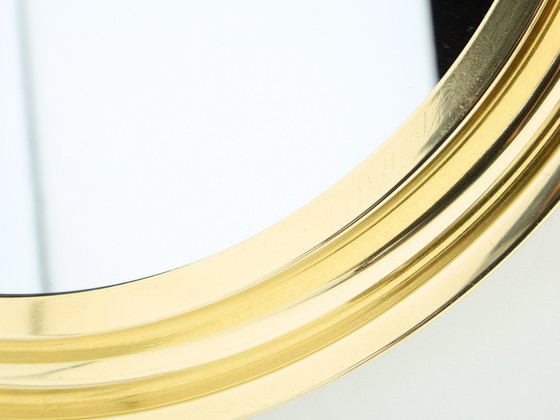 Image 1 of Sergio Mazza For Artemide Brass Mirror 1960S