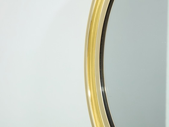 Image 1 of Sergio Mazza For Artemide Brass Mirror 1960S