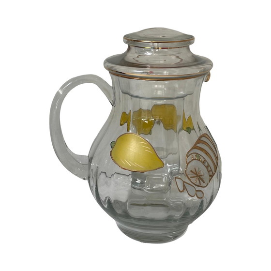 Image 1 of Paul Nagel - Peint à la main - Pichet / Cruche / Carafe - de la série 'Tiffany' - Fabriqué en Allemagne