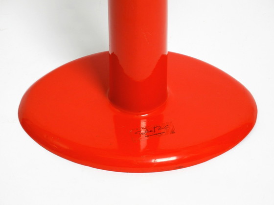 Image 1 of Due grandi sculture astratte in metallo rosso da pavimento, in edizione limitata, di Tony Almén e Peter Gest per Ikea, 1990 