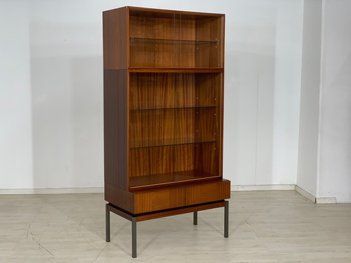 Mid - Century highboard cabinet display cabinet living room cabinet vintage