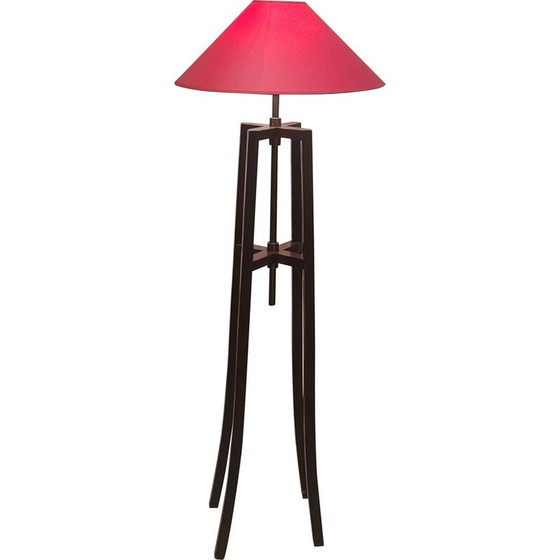 Image 1 of Vintage "Chevalet" floor lamp in brass by Christian Liaigre for Nobilis
