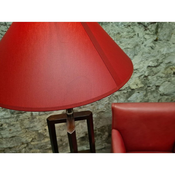 Image 1 of Vintage "Chevalet" floor lamp in brass by Christian Liaigre for Nobilis