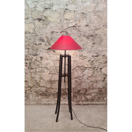 Image 1 of Vintage "Chevalet" floor lamp in brass by Christian Liaigre for Nobilis