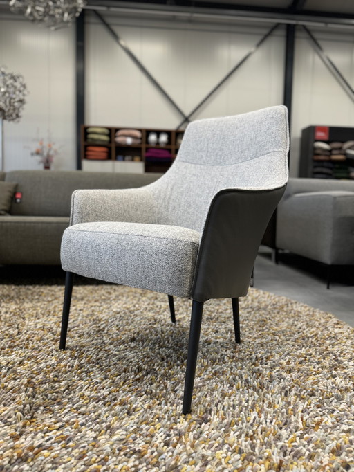 Fauteuil Jori Fuga Bembebis tissu cuir