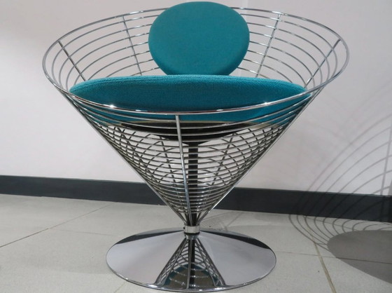 Image 1 of Verner Panton Wire Cone Chair