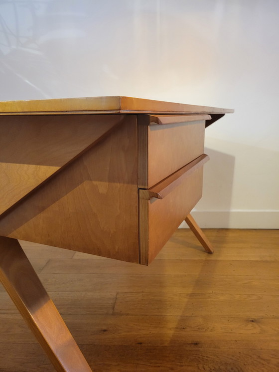 Image 1 of Eb02 Desk By Cees Braakman For Ums Pastoe 1952