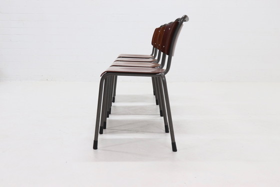 Image 1 of 4 x Vintage Gispen 106 Dining Chair
