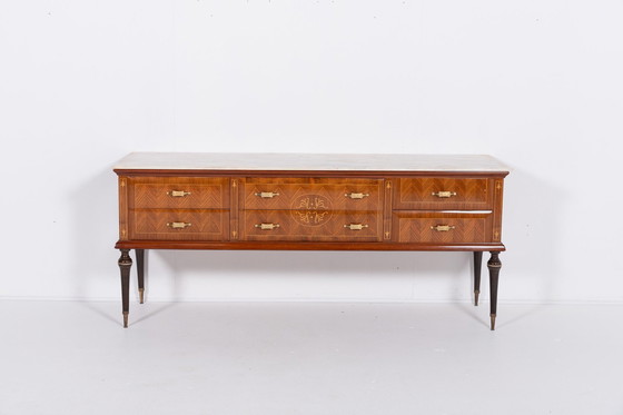 Image 1 of Italian Mid-Century Chest Of Drawers From 1950’S