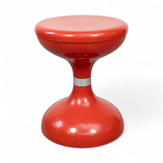 Image 1 of Space Age Italian "Robur" Plastic Stool, 1970S