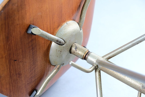 Image 1 of Fritz Hansen teak office chair Arne Jacobsen