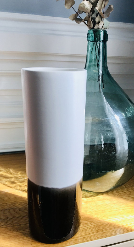 Image 1 of Two-tone Cylinder Vase