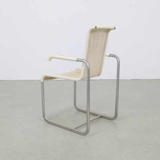 Image 1 of Chaise de salle à manger 4x "D25" par Axel Bruchhäuser pour Tecta, 1980