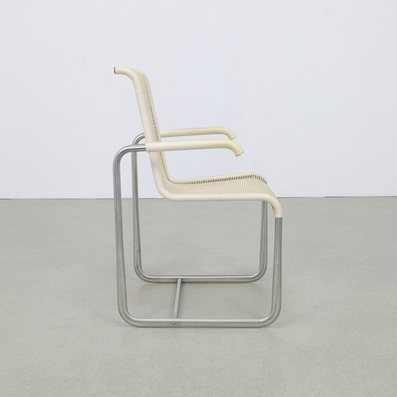 Image 1 of Chaise de salle à manger 4x "D25" par Axel Bruchhäuser pour Tecta, 1980