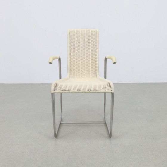 Image 1 of Chaise de salle à manger 4x "D25" par Axel Bruchhäuser pour Tecta, 1980