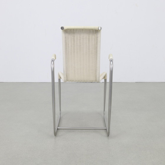 Image 1 of Chaise de salle à manger 4x "D25" par Axel Bruchhäuser pour Tecta, 1980