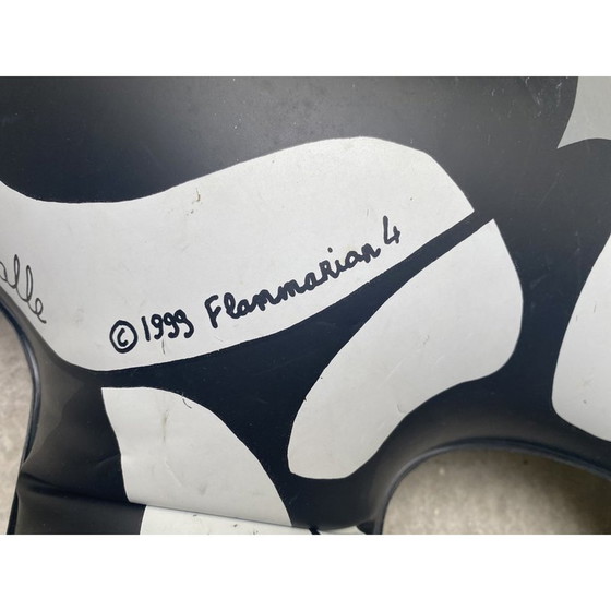 Image 1 of Vintage rhinoceros inflatable sculpture by Niki de Saint Phalle for Flammarion, 1999