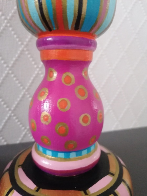 Image 1 of Hand-painted Candle Stands