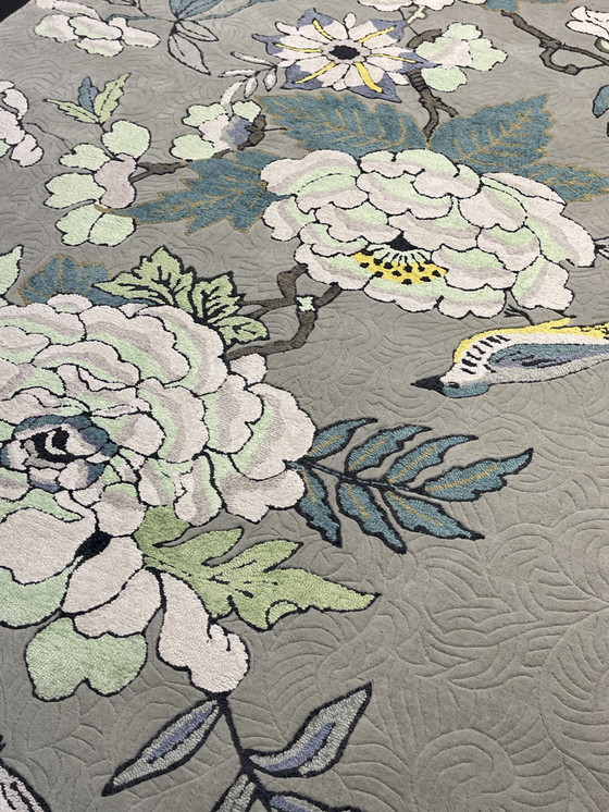 Image 1 of Brink & Campman Wedgwood Paeonia Mint Carpet