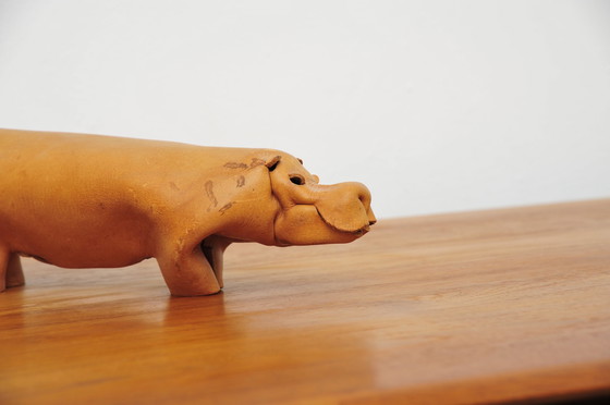 Image 1 of Leather hippopotamus from Deru 1960s