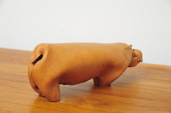 Image 1 of Leather hippopotamus from Deru 1960s