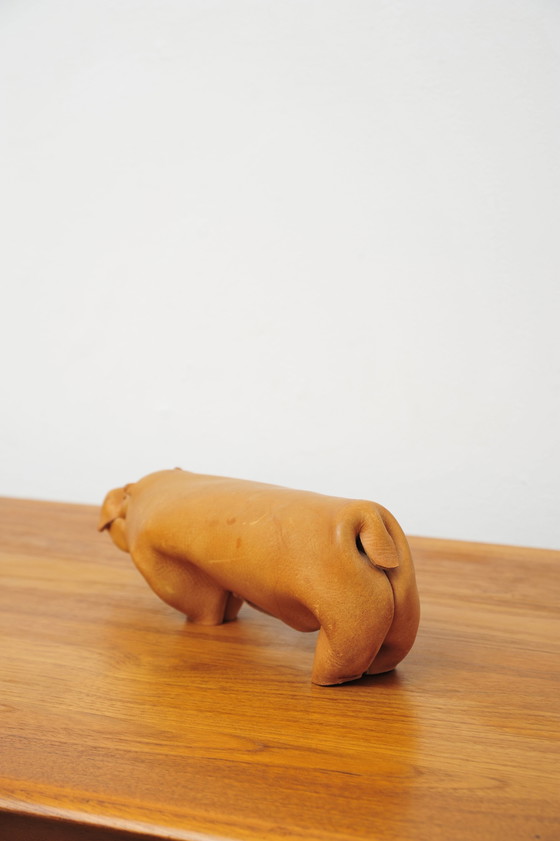 Image 1 of Leather hippopotamus from Deru 1960s