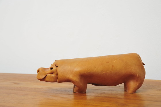 Image 1 of Leather hippopotamus from Deru 1960s