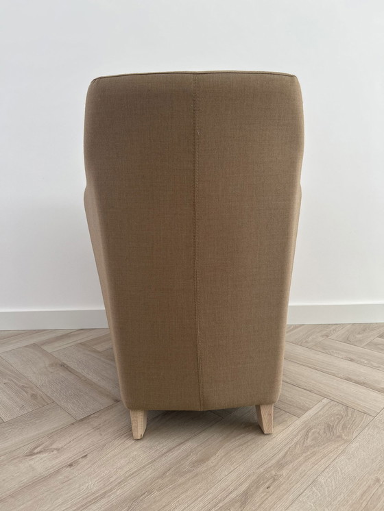 Image 1 of Leolux Calinda Taupe Armchair