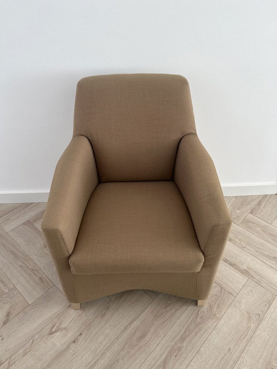 Image 1 of Leolux Calinda Taupe Armchair