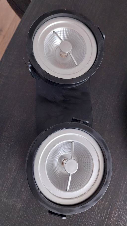 Ceiling Spotlight Black Spots Rotatable