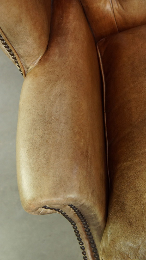 Image 1 of Fauteuil Chesterfield Ear en cuir de boeuf