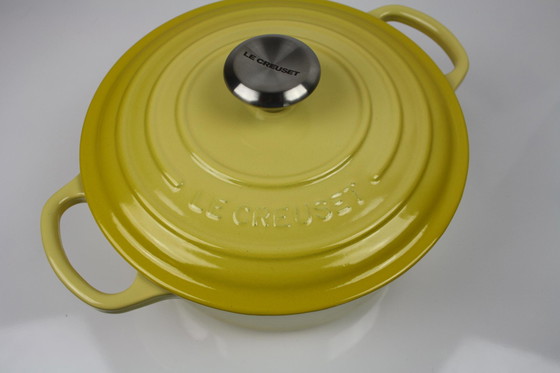 Image 1 of Forno olandese Le Creuset giallo
