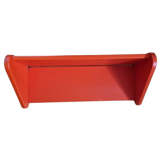 Image 1 of Vintage umbrella stand with mirror and shelf Meblo, 1970