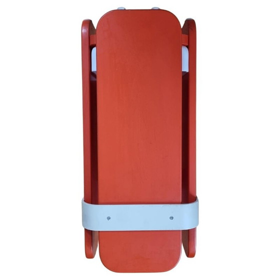 Image 1 of Vintage umbrella stand with mirror and shelf Meblo, 1970