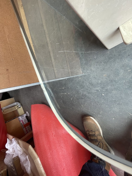 Image 1 of Table basse vintage en travertin