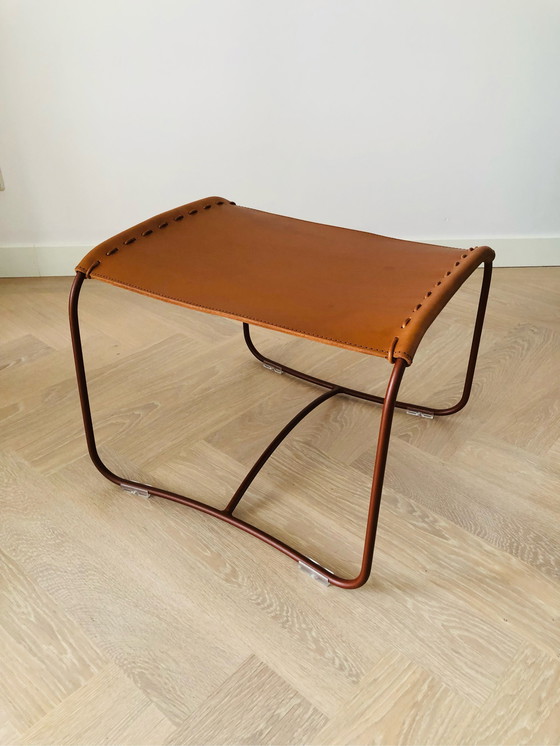 Image 1 of Artifort Perching Foot Stool Cognac