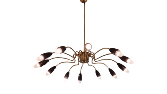 Image 1 of Vintage chandelier 12 arms