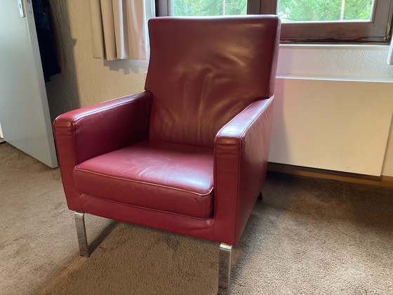 Image 1 of leather armchair