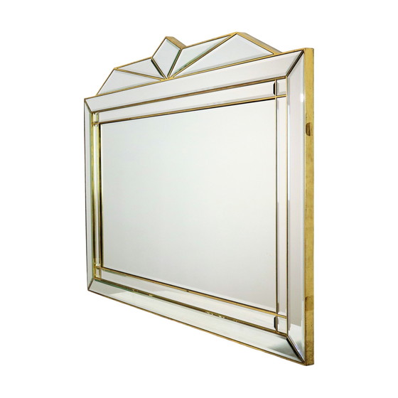 Image 1 of Hollywood Regency Deknudt Mirror XL