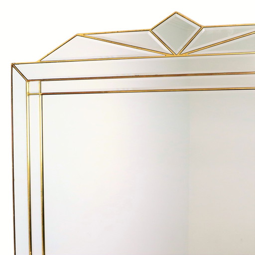 Hollywood Regency Deknudt Mirror XL