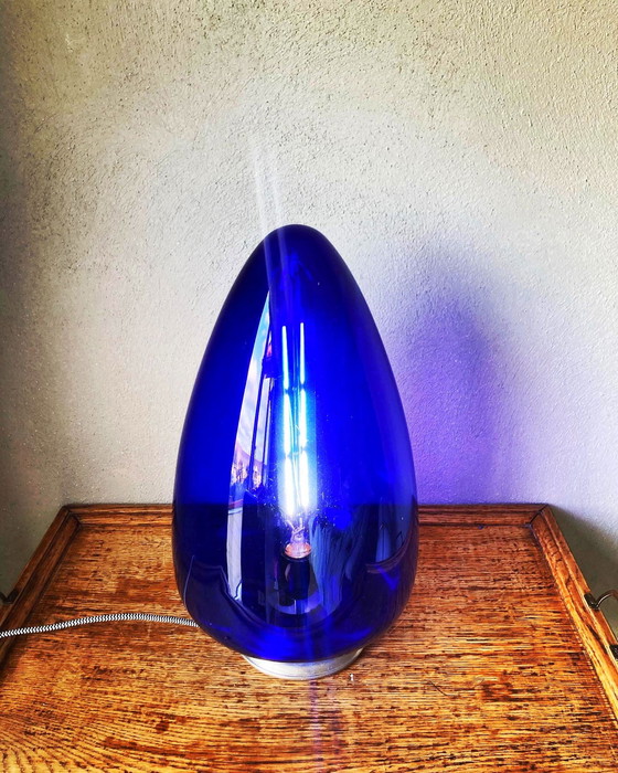 Image 1 of Bellissima lampada da soffitto blu