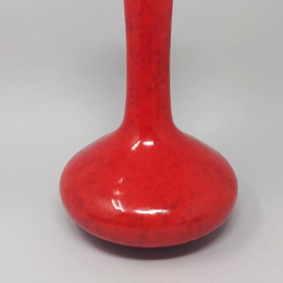 Image 1 of Vase rouge Mid Century