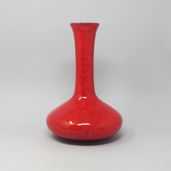 Image 1 of Vase rouge Mid Century