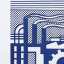 Vintage Roy Lichtenstein "Industry And The Arts (II)" Limited Edition Lithograph