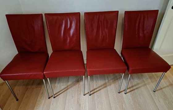 Image 1 of 4x Bert Plantagie dining room chair