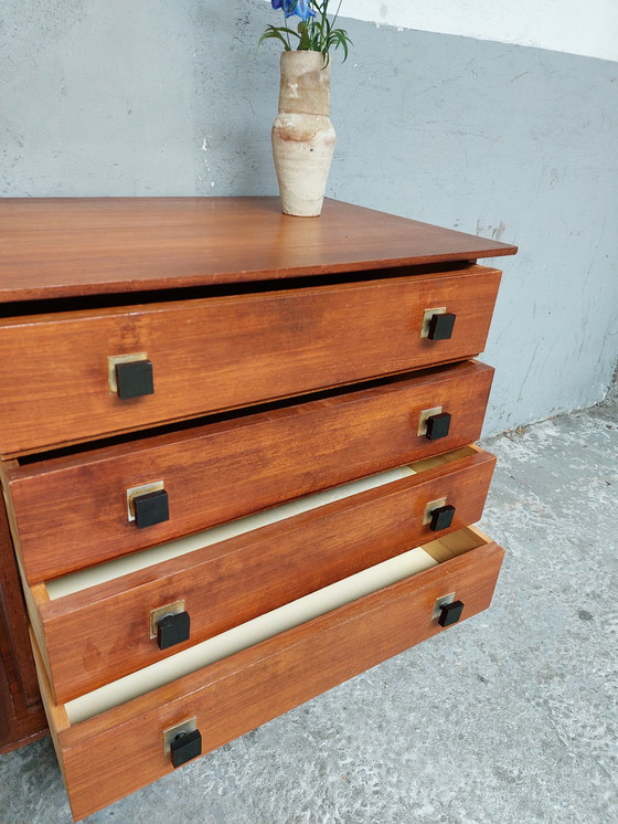 Image 1 of Mid-century chest of drawers