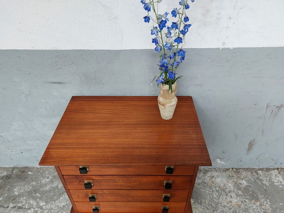 Image 1 of Mid-century chest of drawers