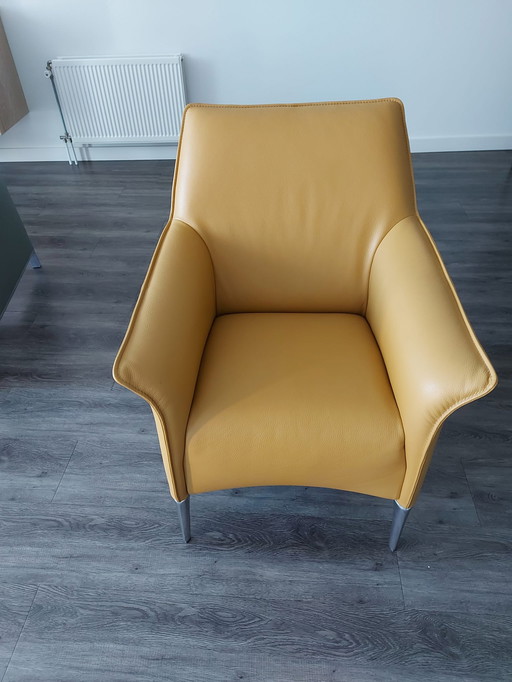 Leolux Mayuro leather armchair