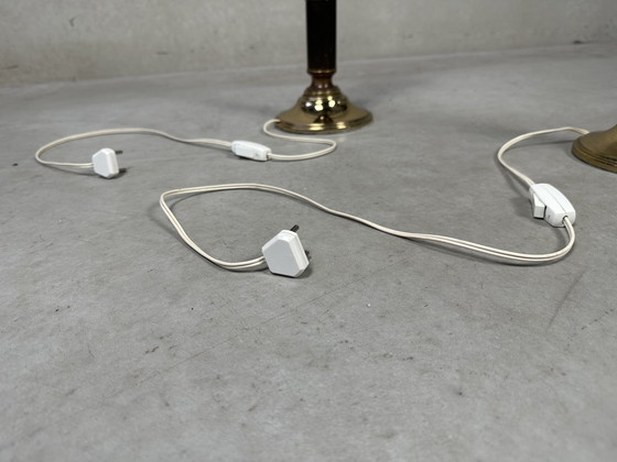 Image 1 of 2x lampes de table italiennes vintage