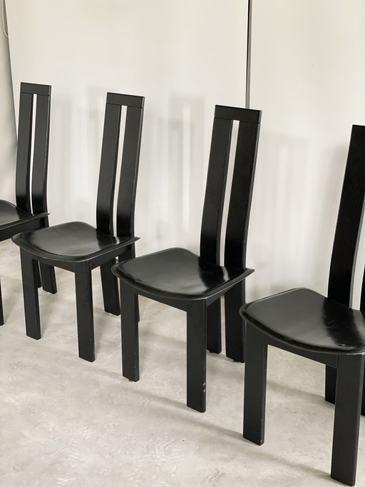 4x Pietro Constantini chairs